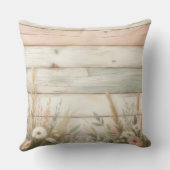 Shabby Chic Soft Pastellfarben Doppelseitig Kissen (Rückseite)