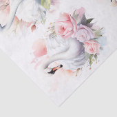 Shabby Chic Swan Collage 1 Dekoupage Paper Seidenpapier (Ausschnitt)