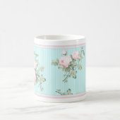 Shabby Chic Tasse Rosa und Rosa (Mittel)