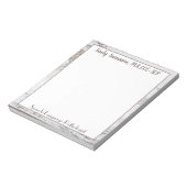 Shabby Chic! Trendy SLP Notepad Notizblock (Rotiert)