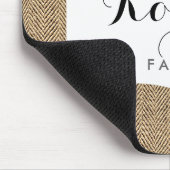 Shabby Chic-Tweed-rustikale Mousepad (Ecke)