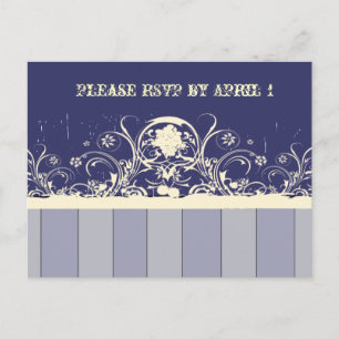 Shabby Chic UAWG Einladungspostkarte