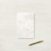 Shabby Chic verblasste Blumen 3M Post-it® Notizen (Auf Schreibtisch)