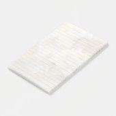 Shabby Chic verblasste Blumen 3M Post-it® Notizen (angewinkelt)
