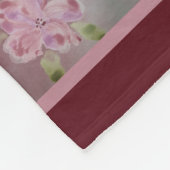 Shabby Chic Vintag Style Fleecedecke (Ecke)