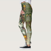 Shabby Chic-Vintage Blumendruck-Leggings Leggings (Links)