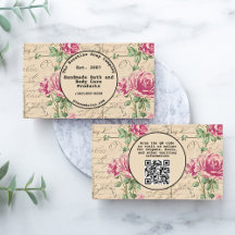 Shabby Chic Vintage Blumenmuster