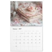 Shabby Chic Vintage Hütte Kalender (Feb 2027)