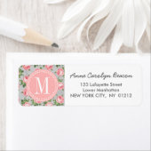 Shabby & Chic Vintage Rose Floral Personalisiert (Insitu)
