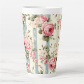 Shabby Chic Vintage Rose Milchtasse (Vorderseite)