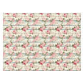 Shabby Chic Vintage Rose Tischdecke (Vorderseite (Horizontal))