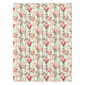 Shabby Chic Vintage Rose Tischdecke