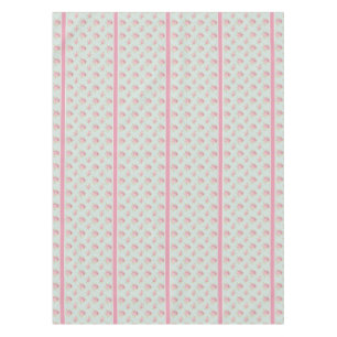 Shabby Chic Vintage Rosen Polka Punkte Farmhaus Tischdecke