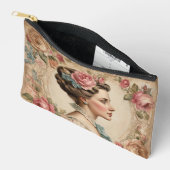 Shabby Chic Vintage Victorian Woman Zubehörtasche (Offen)