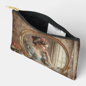 Shabby Chic Vintage Victorian Woman Zubehörtasche (Offen)