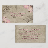 Shabby Chic - Visitenkarte (Vorne/Hinten)