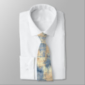 Shabby Chic Wall Pattern Neck Tie Krawatte (Gebunden)