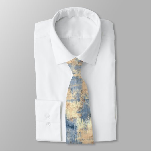 Shabby Chic Wall Pattern Neck Tie Krawatte (Gebunden)