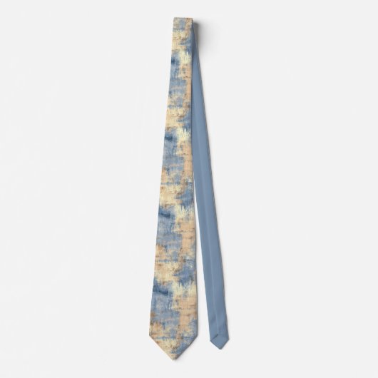 Shabby Chic Wall Pattern Neck Tie Krawatte (Vorderseite)