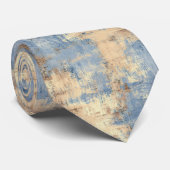 Shabby Chic Wall Pattern Neck Tie Krawatte (Gerollt)