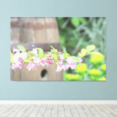 Shabby Chic-Wanddekor Leinwanddruck (Insitu (Holzboden))