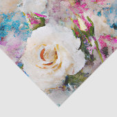 Shabby Chic Wasserfarben Seidenpapier (Ausschnitt)