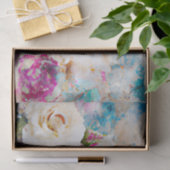 Shabby Chic Wasserfarben Seidenpapier (Geschenk)