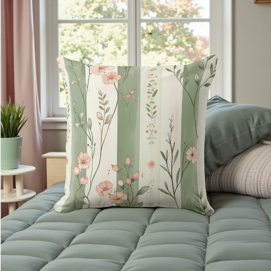 Shabby Chic Watercolor Kissen