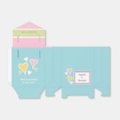 Shabby Chic Wedding Gast vielen Dank Geschenkschachtel (Ungefaltet)