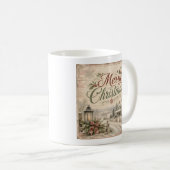 Shabby-Chic-Weihnachtstasse  Kaffeetasse (VorderseiteRechts)