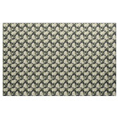 Shabby Chic - Weißgarten auf dunklem Hintergrund Stoff (Yard (91,4 cm))