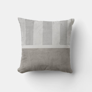 Shabby Chic werfen Kissen grau und weiß mit hallo