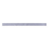 Shabby Chic White Purple Dark Blue Purple Gingham Satinband (Vorderseite)