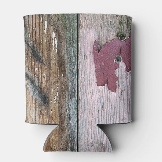 Shabby Chic Wood Can Cooler Dosenkühler (Rückseite)