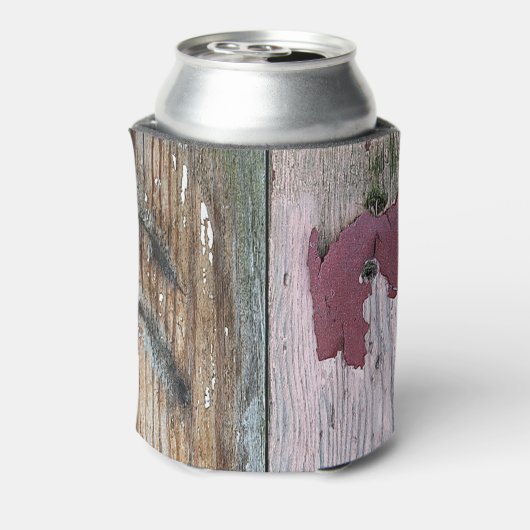 Shabby Chic Wood Can Cooler Dosenkühler (Kanne Rückseite)