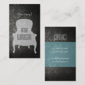 Shabby Chic-Zuhause-Inszenierungs-Geschäfts-Karte Visitenkarte (Vorne/Hinten)