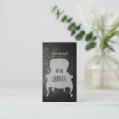 Shabby Chic-Zuhause-Inszenierungs-Geschäfts-Karte Visitenkarte (Stehend Vorderseite)