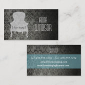 Shabby Chic-Zuhause-Inszenierungs-Geschäfts-Karte Visitenkarte (Vorne/Hinten)