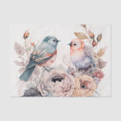 Shabby Chicen und Blume Seidenpapier (Vorderseite)