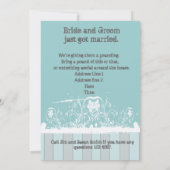 Shabby Chichousewarming-Einladung Einladung (Rückseite)