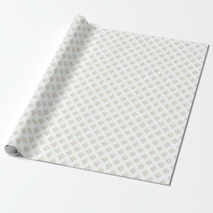 Shabby Delicate Petite Rose Blumengeschenk Geschenkpapier