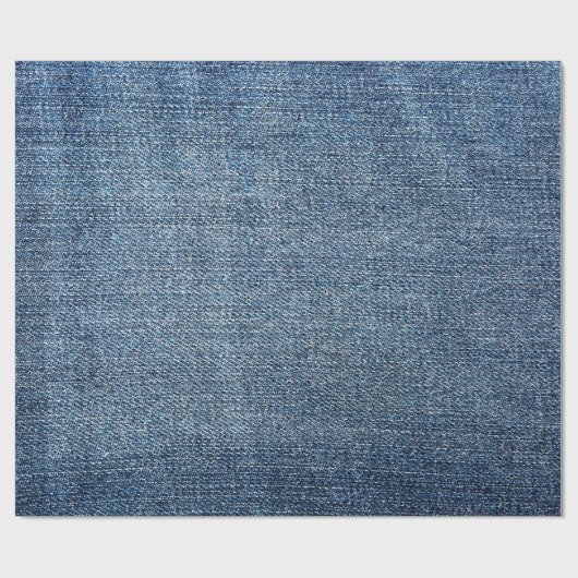 Shabby Denim Textur für Hintergrund. Blue Jeans Geschenkpapier (Flach)