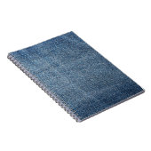 Shabby Denim Textur für Hintergrund. Blue Jeans Notizblock (Rechte Seite)