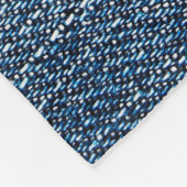 Shabby denim texture for background. Blue jeans Fleecedecke (Ecke)