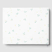 Shabby Dots Wedding Guest Book Gästebuch (Rückseite)