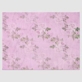 Shabby Floral Lila Series Design 10 Seidenpapier
