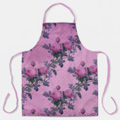 Shabby Floral Lila Series Design 1 Schürze (Vorderseite)