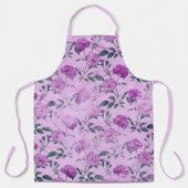 Shabby Floral Lila Series Design 2 Schürze (Vorderseite)
