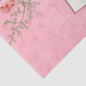 Shabby Floral Pink Serie Design 10 Seidenpapier (Detail)