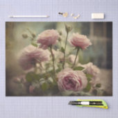 Shabby Floral Seidenpapier (Handwerk)